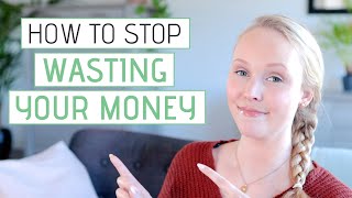 HOW TO STOP SPENDING MONEY on things you don't need » ft. A Small Wardrobe