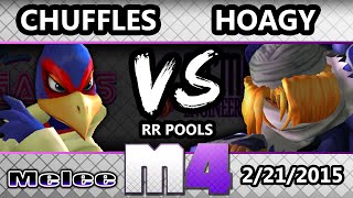 McSmashter 4 - Chuffles (Falco) Vs. Hoagy (Sheik) SSBM Round Robin Pools - Melee