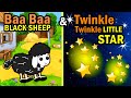 Baa Baa Black Sheep | Twinkle Twinkle Little Star Song