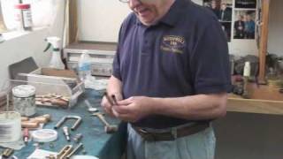 Scodwell USA Trumpets. Making a trumpet in Tony Scodwell's shop  Part 1