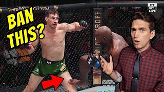 TOO DANGEROUS for the UFC? Doctor Reacts to Oblique Kick Controversy