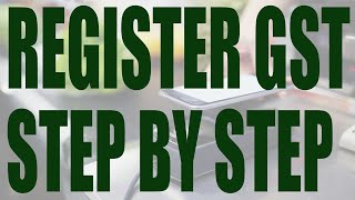 HOW TO REGISTER FOR GST HST STEP BY STEP