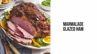 Marmalade Glazed Ham