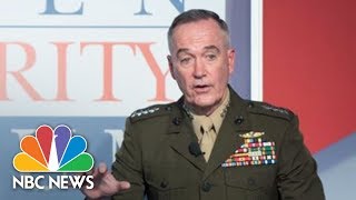 Tank Talk: One-on-One With General Joseph Dunford (Full) | NBC News