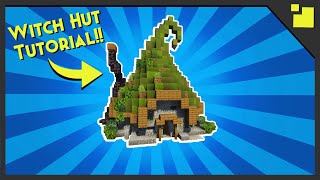 How To Build a Fantasy Witch Hut [Tutorial Minecraft 2020]