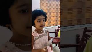 തനു സ്കൂളിൽ പോകാൻ ഒരുങ്ങുകയാണ് /#short  /#shortvideo