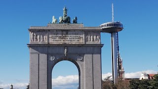 Así ha sido la marcha patriótica hacia el Palacio de la Moncloa