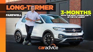 Volkswagen VW T-Cross 85TSI Life Review | Farewell after 3-months | CarAdvice