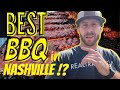 Top 5 BEST BBQ food in Nashville Tennessee | Where to eat in Nashville Tennessee | Nashville TN food