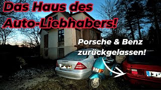 Das VERLASSENE Haus des Auto-Liebhabers! - WARUM lässt der Besitzer SOWAS zurück?