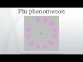 phi phenomenon