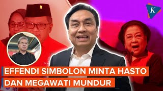 Effendi Minta Mega-Hasto Mundur dari PDI-P, Todung Sebut Serangan!