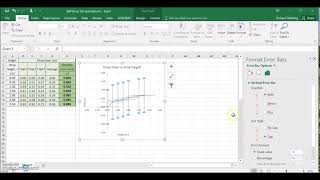 Adding custom error bars to an Excel graph (NCPQ)