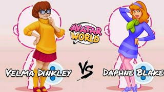 💫Velma Dinkley Vs Daphne Blake In Avatar World #avatarworld #pazu #avatarworldgame