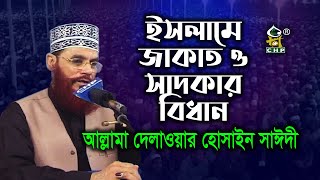 ইসলামে জাকাত ও সাদকার বিধান ( নতুন আলোচনা) । আল্লামা সাঈদী । Islame Jakat O Sadkar Bidhan । Sayedee