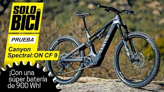 Prueba e-bike: Canyon Spectral:ON CF 9, con súper batería de 900 Wh