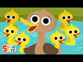 Six Little Ducks | Kids Nursery Rhymes | Super Simple Songs