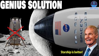 SpaceX Lunar lander vs. Blue Origin Moon lander? NASA finally realized...