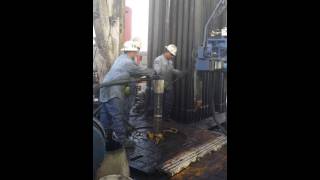 Running casing pipe