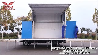 SINOSWAN SS40N Stage Trailer: Ideal for Mobile Performances