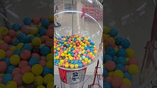 ASMR!! Day 103 Giant Dubble Bubble Machine Drop out ORANGE GUMBALL #viralvideo #shorts #trending