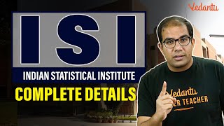 What is ISI 🤔 (Indian Statistical Institute) | Vinay Shur Sir | Vedantu JEE