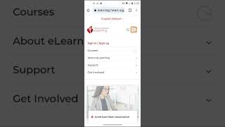 How to access the AHA ACLS Pre Self Assessment