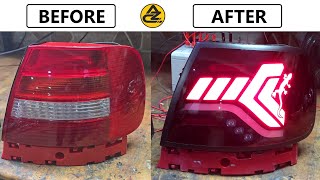 How to Design Audi A4 Led Tail Light