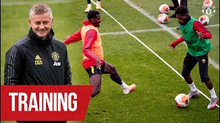 Training | Ole's Reds working hard ahead of Brighton clash | Brighton v Manchester United