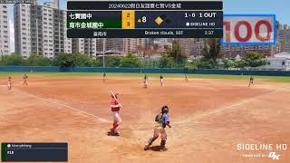 南市金城國中 vs. 七賢國中 (2024.06.21)