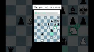 Find the mate challenge #chess #chessyt #chessgames