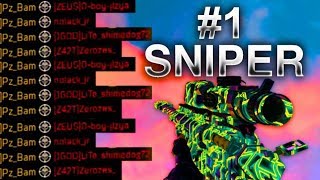 REACTING to the #1 SNIPER on Black Ops 4! (BEST BO4 SNIPER)