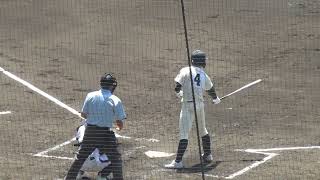 西日本短大付 荒木 悠吾くんバッティングフォーム＜第106回 夏の甲子園 金足農業 対 西日本短大付 2024年8月9日＞