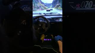 Rallying on Forza Horizon 5 with Logitech G923 + Xbox | Ford GT 70 #ytshorts #shorts