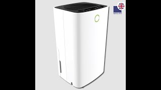 Morris 12 litre Dehumidifier Quickly and Quietly Extracts Moisture, Damp and Mould!