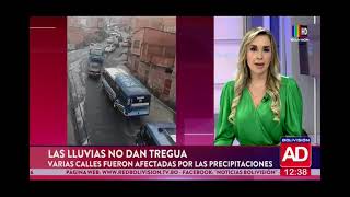 Llovió más de 19 horas en la ciuadad de La Paz