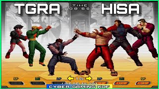 KOF 2002UM - TRGA   Vs  HISA | FT4 | 戦闘員の王 2002um