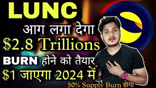 LUNC Coin $2.85 Trillions Burn | Terra Luna Classic News Today | Shiba Inu | Crypto News Today Hindi