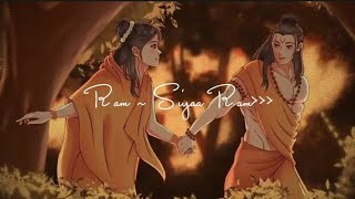 Ram Siya Ram Siya Ram Jai Jai Ram Whatsapp Status 💜🌈|| Ram~Sita Status❣️||Lofi Song Status 🤍