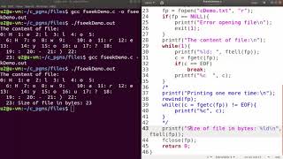 rewind(), ftell() and fseek() | Module 5 | EST 102 Programming in C