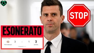 JUVENTUS SHOCK: THIAGO MOTTA ESONERATO!