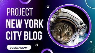 New York City Blog HTML Project | Day 15 Codecademy