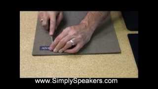 How to Replace Speaker Grill Cloth and Grille Fabric