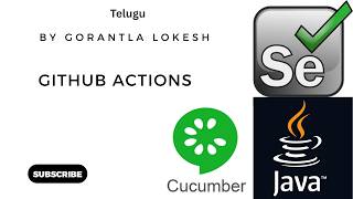 Selenium Java Tutorial 44: GitHub Actions in Java Selenium Cucumber TestNG #telugu #github