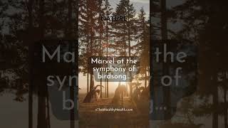 TWH Inspiration Quotes: Marvel at the symphony of birdsong...