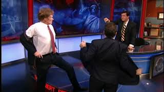 Late Night Fight - Conan, Colbert, Stewart Feud