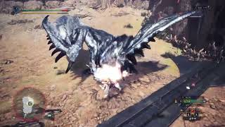 MHW:IB 역전의 은화룡 리오레우스 희소종 (활)