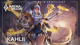 Skin Spotlight: Kahlii — Voice of the Veda | Arena of Valor