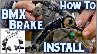 How To Install / Put On BMX Brakes