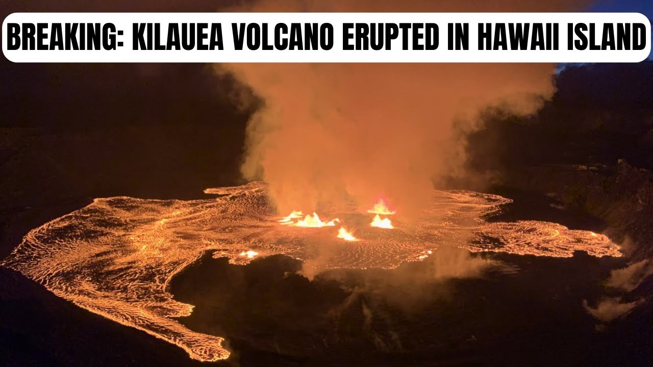 Kilauea Volcano In Hawaii, Began Erupting After A Three-month Pause ...